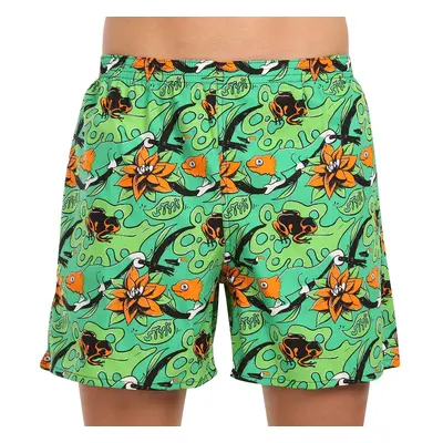 Men's home boxer shorts with pockets Styx tropic