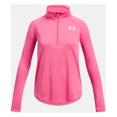 Girls' T-shirt Under Armour Tech Graphic 1/2 Zip - Girls