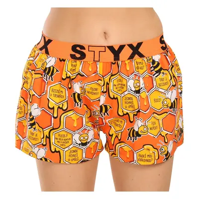 Women's boxer shorts Styx art sports rubber bees