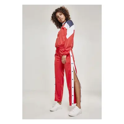 Women's 3-Tone Track Jacket firered/navy/white