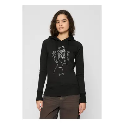 Women's One Line Fruit Hoody Black