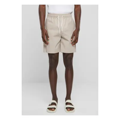 Men's Seersucker Shorts Beige