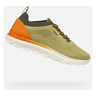 Light green men's sneakers Geox Spherica - Men's