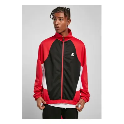 Starter Laser Track Jacket Black/Urban Red/White