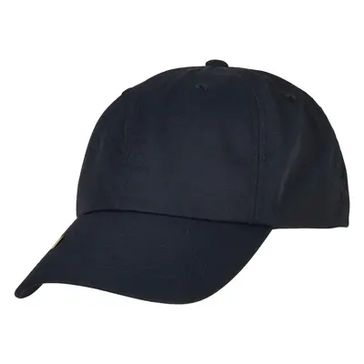 Navy cap made of recycled polyester