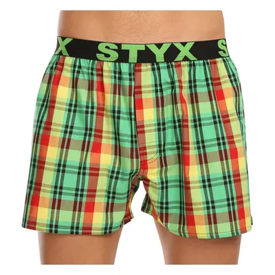 Men's briefs Styx sports rubber multicolored