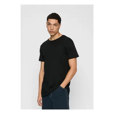 Pre-Pack Shaped Long Tee 2-Pack Black+White