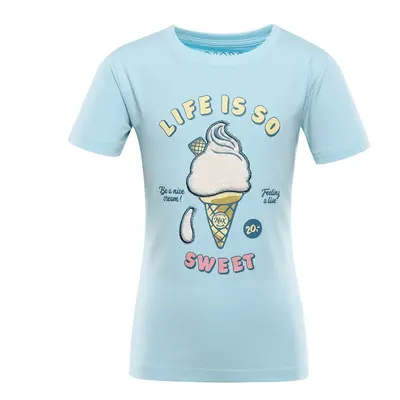 Children's T-shirt nax NAX LORETO crystal blue