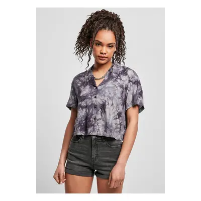 Women's Viscose Tie Shirt Dye Resort Dark