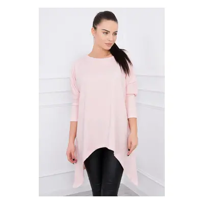 Oversize blouse powder pink