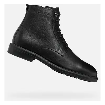 Black men's ankle boots Geox Tiberio - Men's