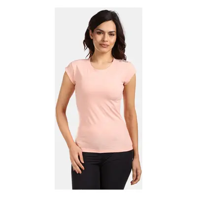 Women's cotton T-shirt Kilpi PROMO-W Coral