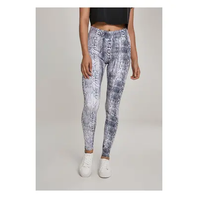 Women's leggings with snake pattern