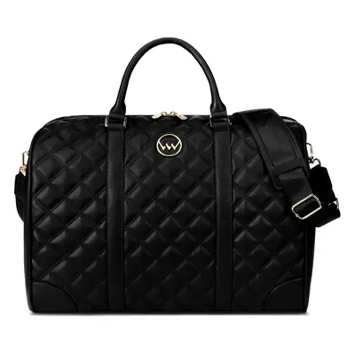 VUCH Shirleen Black Travel Bag