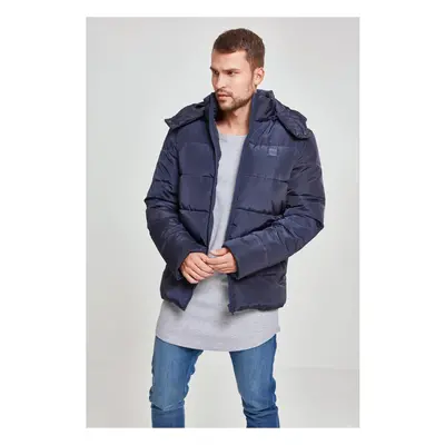 Puffer Navy Hooded Jacket