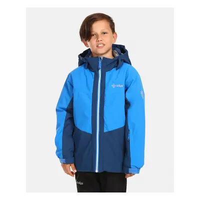 Boys' ski jacket Kilpi ATENI-JB Blue