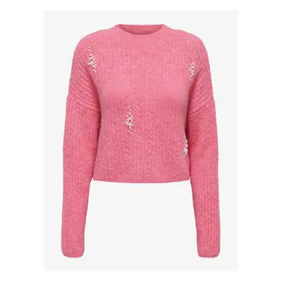 Women's pink sweater ONLY Marilla - Women