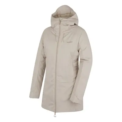 Women's stuffed hardshell jacket HUSKY Naveli beige