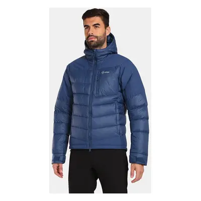 Men's down jacket Kilpi GUUS-M Dark blue