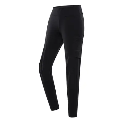 Women's outdoor leggings ALPINE PRO RENZA black