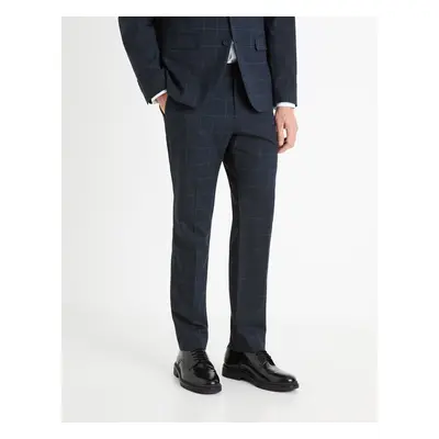 Celio Checkered Trousers Focarreau - Men