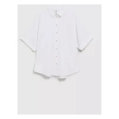 Women's shirt MOODO - ecru white