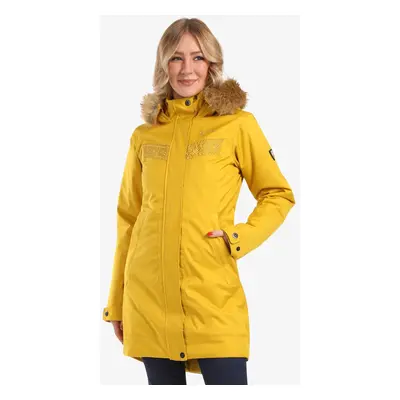 Women's winter coat Kilpi PERU-W Gold