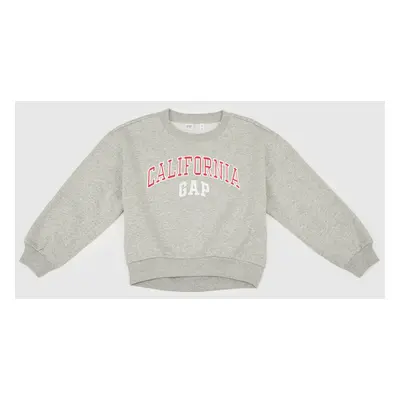 GAP Children's oversize sweatshirt with logo - Girls