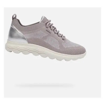 Grey women's sneakers Geox Spherica - Women's