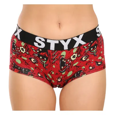 Women's Styx art panties with zombie leg loop