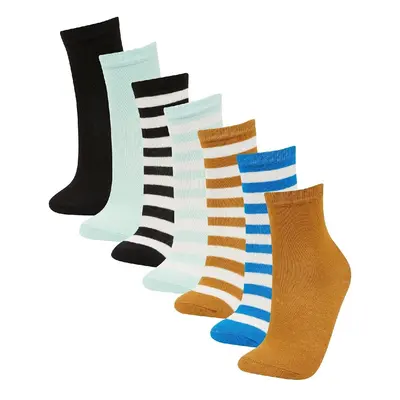 DEFACTO Size 7-Pack Cotton Long Socks