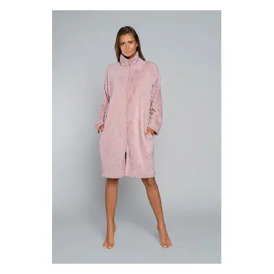 Women's Arena Long Sleeve Bathrobe - Powder Pink