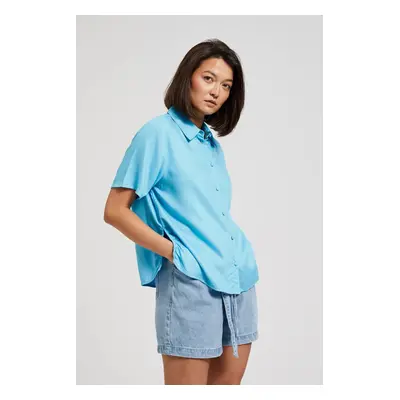 Women's shirt MOODO - blue