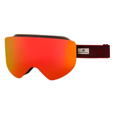 ALPINE PRO HELLQE olympic red ski goggles