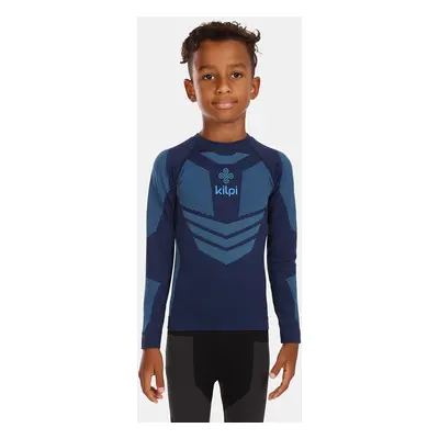 Boys' thermal underwear KILPI NATHAN-JB Dark blue