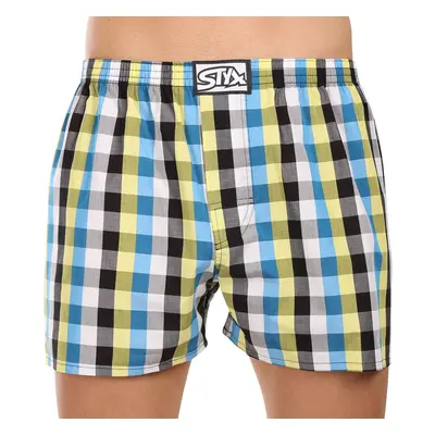 Men's briefs Styx classic rubber oversized multicolor