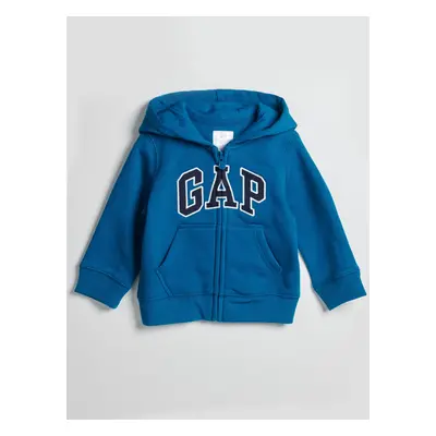 Kids sweatshirt zipper logo GAP - Boys