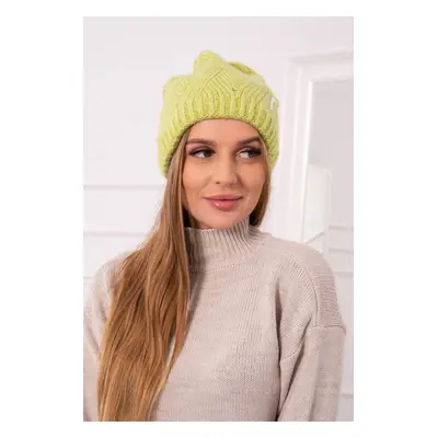 marka niezdefiniowana Women's cap Jolanta K295 pistachio