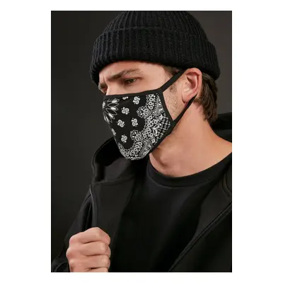 Bandana Face Mask 2-Pack black/white