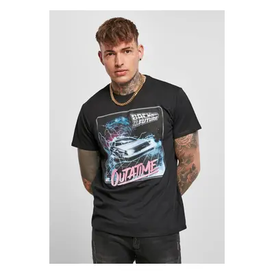 Black Back To The Future Outatime T-Shirt