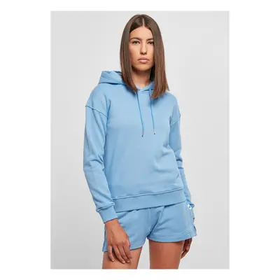 Women's Organic Hoodie Horizontal Blue