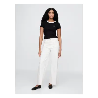 GAP Ribbed crop t-shirt - Women's