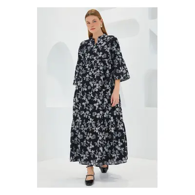 Bigdart Linen Dress - D. Black