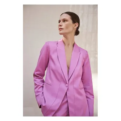 Women's blazer MOODO - pink