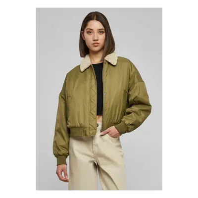 Women's Pilot Bomber Jacket Tiniolive/Sand