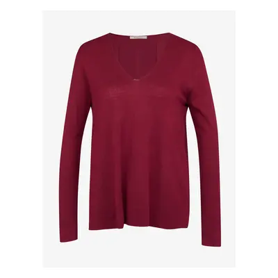 Burgundy women's sweater CAMAIEU - Women's