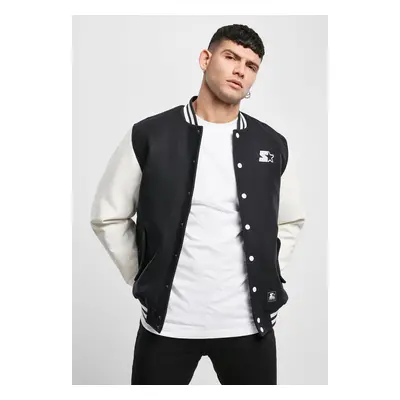 Starter College Jacket Black/White