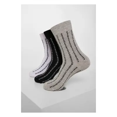 Fuck You Socks 3-Pack Black/Grey/White