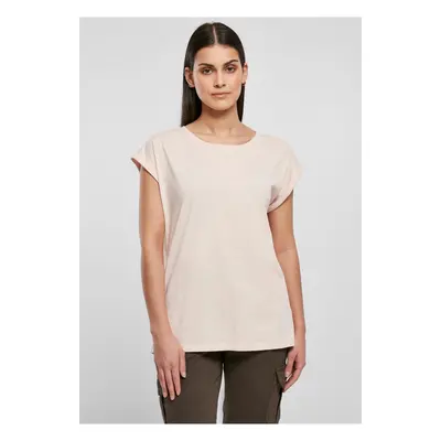 Women's Organic T-Shirt with Extended Shoulder Pink