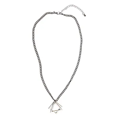 Mercury layering necklace made of gunmetal